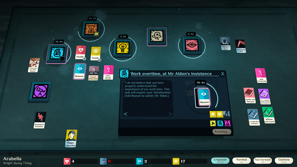 Скриншот из Cultist Simulator