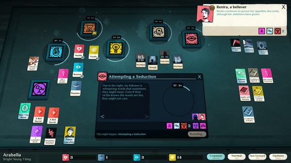 Скриншот из Cultist Simulator