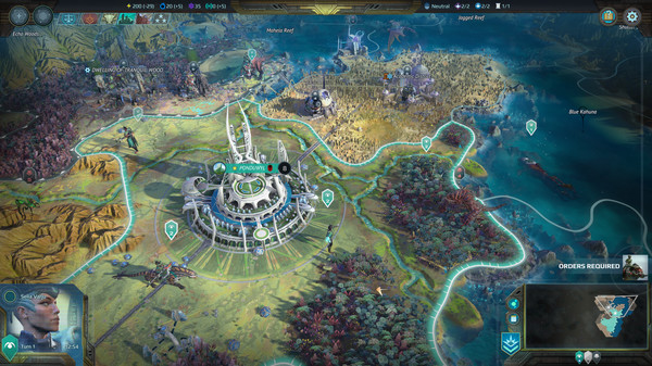 Скриншот из Age of Wonders: Planetfall