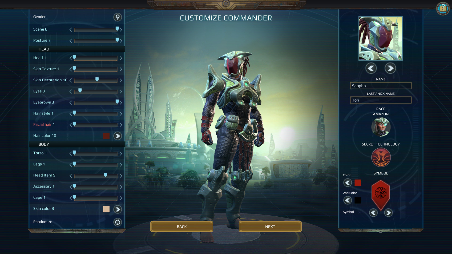 planetfall age of wonders amazon customization