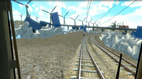 鉄道運転士VR game for Linux 1