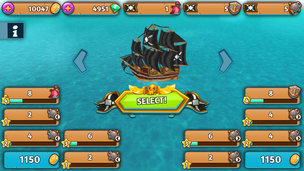 Скриншот из League of Pirates