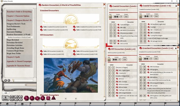Скриншот из Fantasy Grounds - D&D Xanathar's Guide to Everything