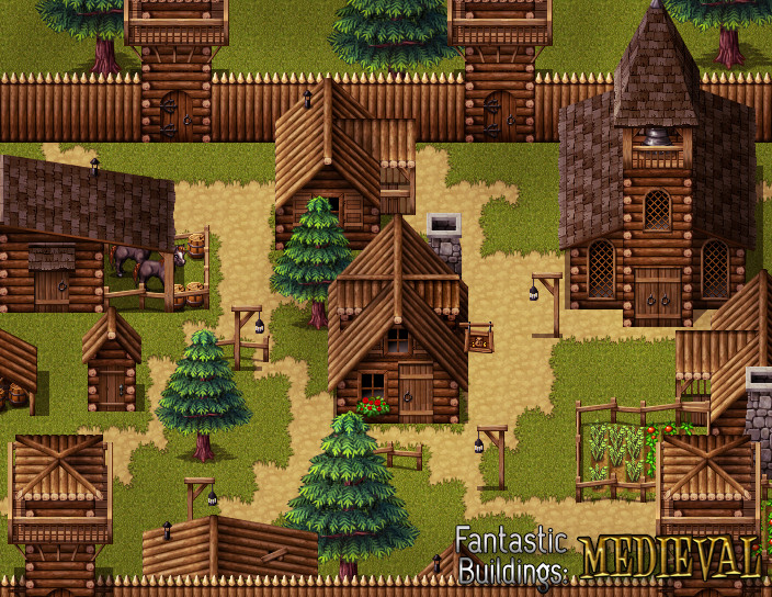 RPG Maker MV - Fantastic Buildings: Medieval on Steam