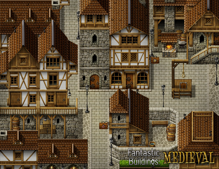 RPG Maker MV - Fantastic Buildings: Medieval on Steam