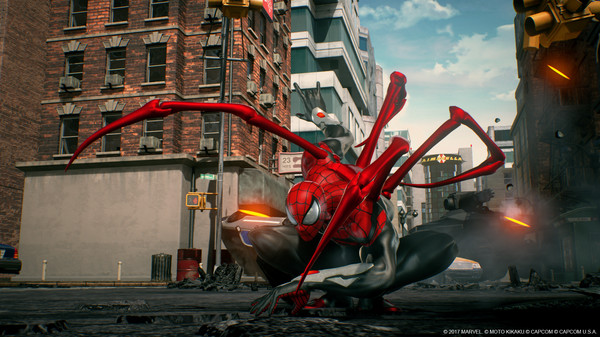 Скриншот из Marvel vs. Capcom: Infinite - Superior Spider-Man Costume