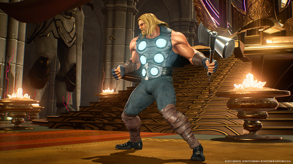 Скриншот из Marvel vs. Capcom: Infinite - Ultimate Thor Costume