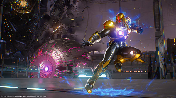 Скриншот из Marvel vs. Capcom: Infinite - Nova Prime Costume