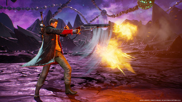 Скриншот из Marvel vs. Capcom: Infinite - Dante Nephilim Costume