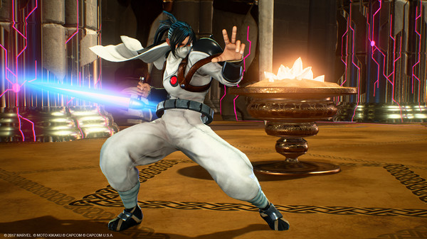 Скриншот из Marvel vs. Capcom: Infinite - Strider Hien Costume