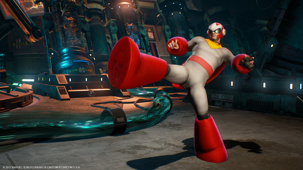 Скриншот из Marvel vs. Capcom: Infinite - Frank West Proto Man Costume