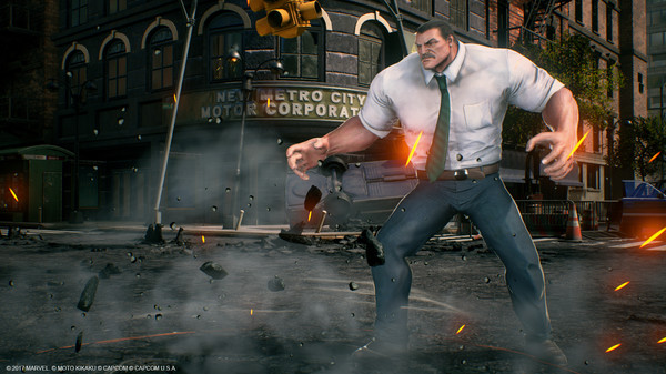Скриншот из Marvel vs. Capcom: Infinite - Haggar Metro City Mayor Costume