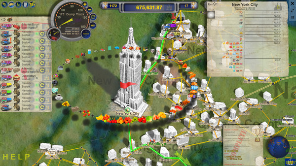 LOGistICAL: USA - New York game for Linux 1
