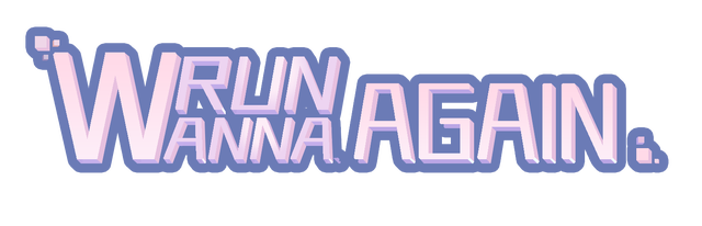 Wanna Run Again - Sprite Girl Logo