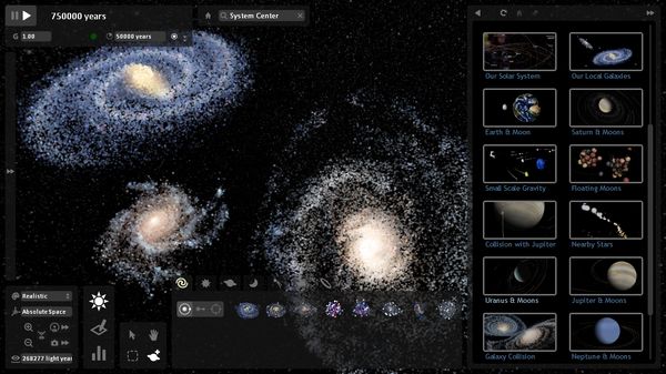 Скриншот из Universe Sandbox Legacy