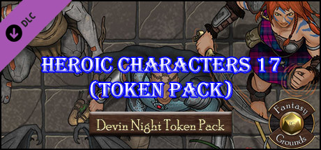 Fantasy Grounds - Heroic Characters 17 (Token Pack)