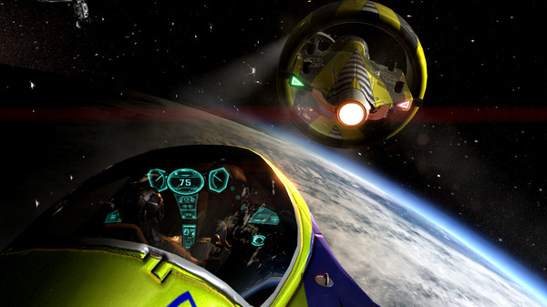 Orbital Racer game for Linux 1