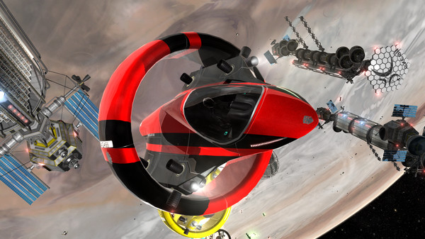 Скриншот из Orbital Racer
