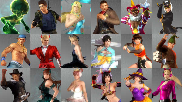 Скриншот из DOA5LR Halloween Costumes 2017 Full Set