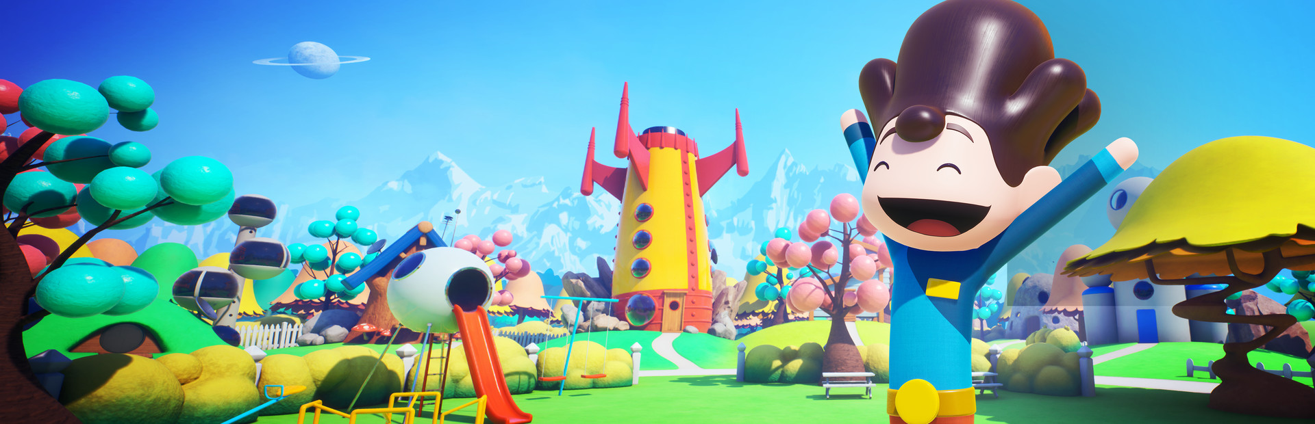 Morgan lives in a Rocket House in VR