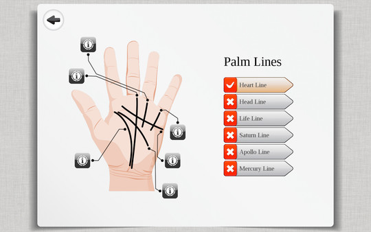 Скриншот из Palm Reading Premium