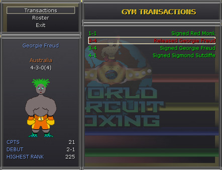 Скриншот из World Circuit Boxing