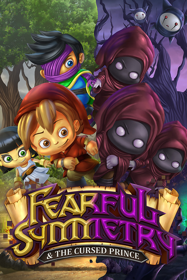 Steam portrait for Fearful Symmetry & The Cursed Prince.
