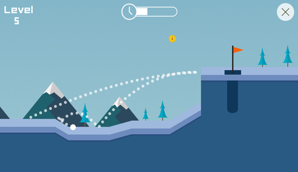 Golf 2D game for windows Pc 1