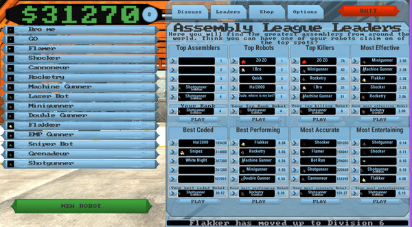 Скриншот из Assembly League
