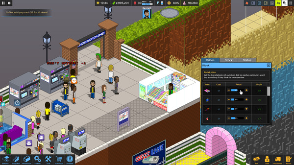 Overcrowd: A Commute 'Em Up screenshot