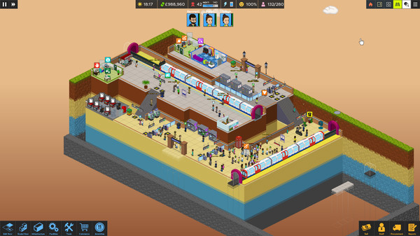 Скриншот из Overcrowd: A Commute 'Em Up