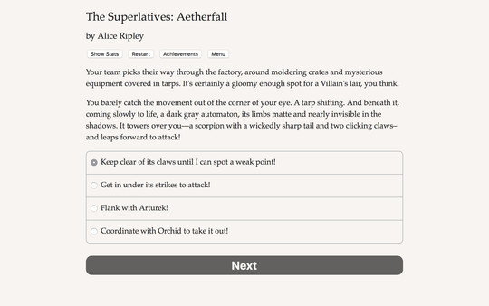 The Superlatives: Aetherfall