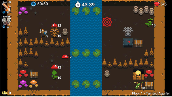 Hero's Descent game for Linux 1