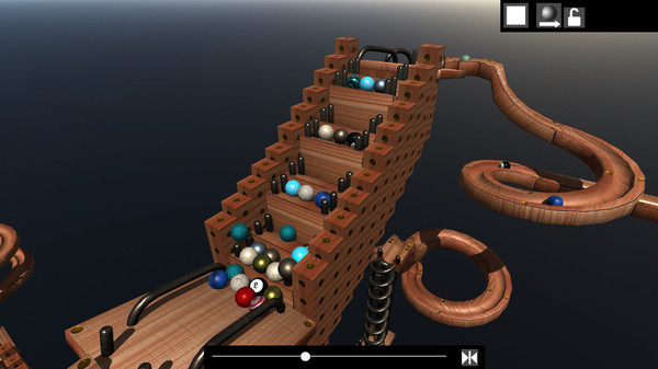 Скриншот из Marble Run