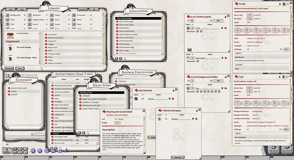 Скриншот из Fantasy Grounds - D&D The Tortle Package