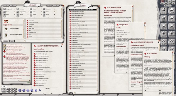 Скриншот из Fantasy Grounds - D&D The Tortle Package