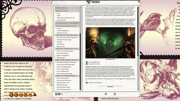 Скриншот из Fantasy Grounds - Pathfinder RPG - Carrion Crown AP 1: The Haunting of Harrowstone (PFRPG)