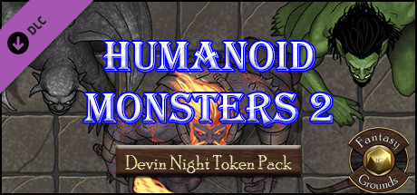 Fantasy Grounds - Token Pack 95: Humanoid Monsters 2 (Token Pack) cover art