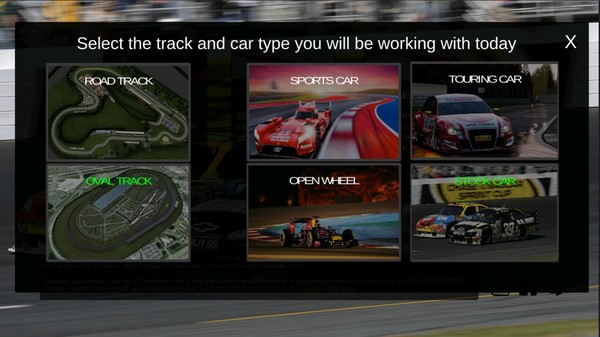 Virtual Race Car Engineer 2018for windows and Linux 1