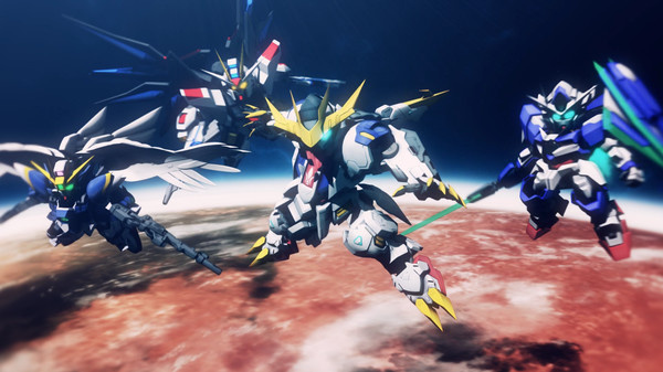 Скриншот из SD GUNDAM G GENERATION CROSS RAYS