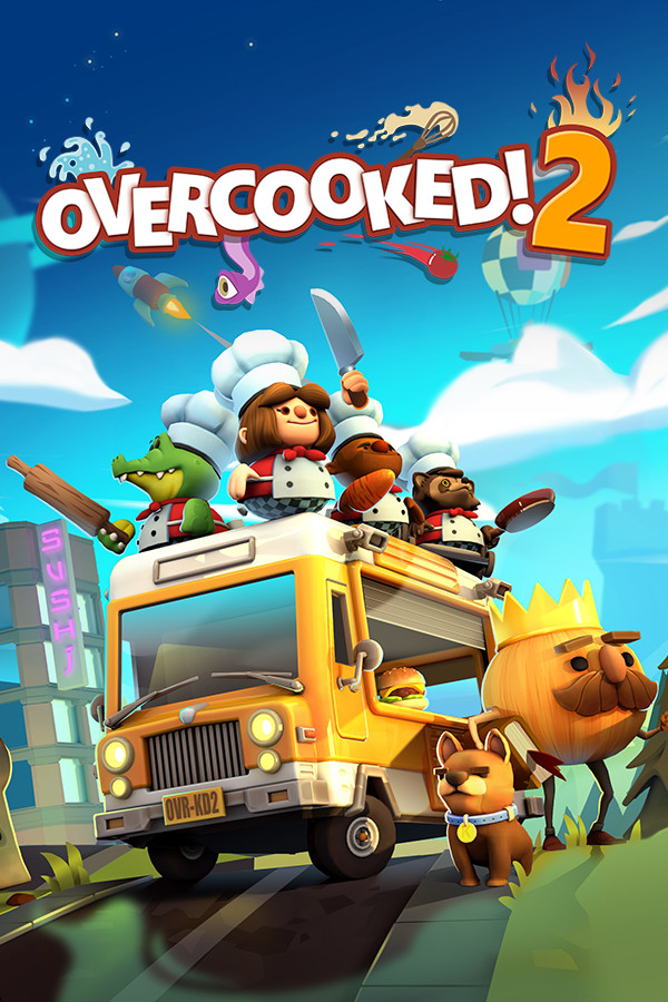 Overcooked! 2 Artwork