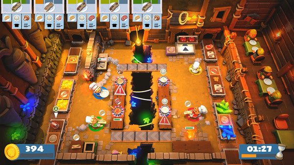 Скриншот из Overcooked! 2