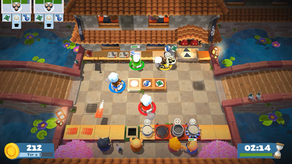 Скриншот из Overcooked! 2