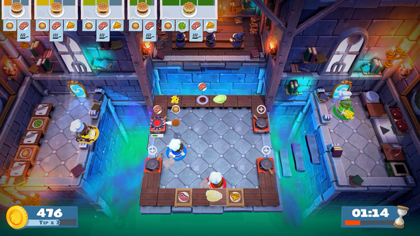 Скриншот из Overcooked! 2
