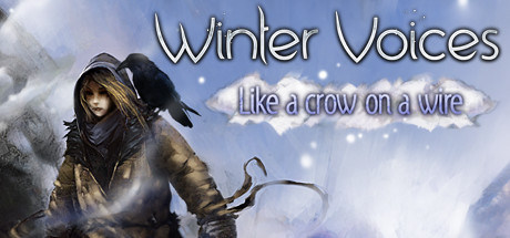 Winter Voices: Like a crow on a wire cover art