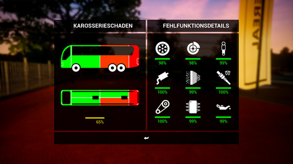 Скриншот из Fernbus Simulator - Fußball Mannschaftsbus