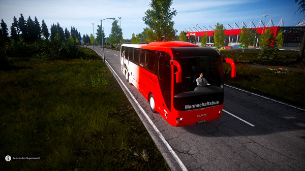 Скриншот из Fernbus Simulator - Fußball Mannschaftsbus