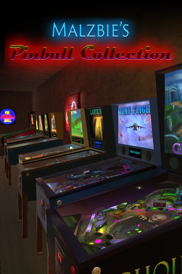 Steam portrait for Malzbie's Pinball Collection.