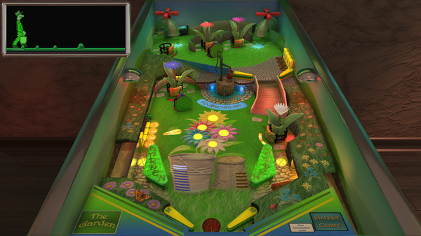 Скриншот из Malzbie's Pinball Collection - The Garden Table