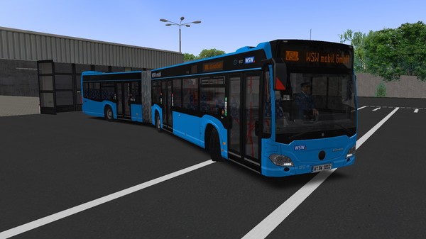 Скриншот из OMSI 2 Add-On Wuppertal